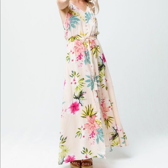 rip curl sweet aloha maxi dress